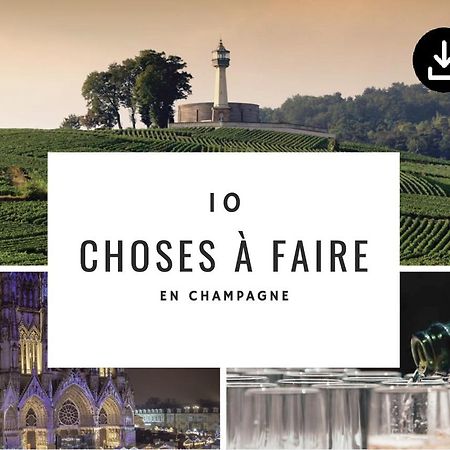 Charmant Studio En Champagne - Sparkling-Life Matougues Exterior photo