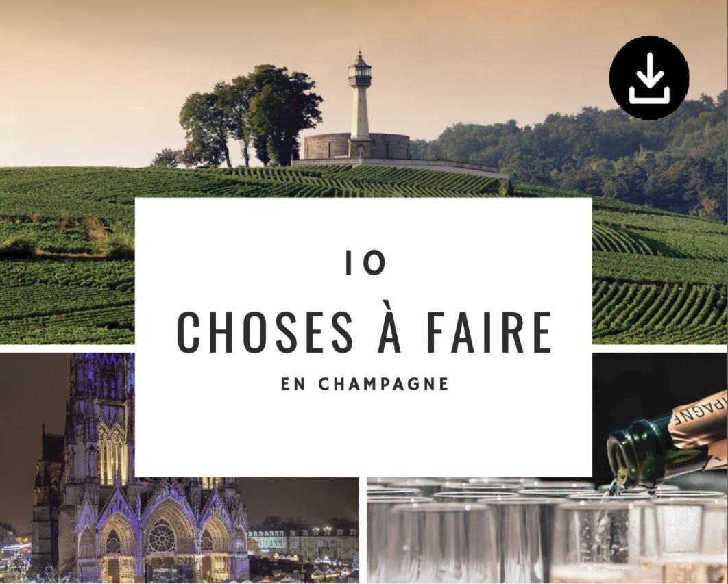 Charmant Studio En Champagne - Sparkling-Life Matougues Exterior photo